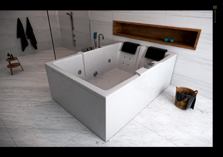 جکوزی دو نفره مدل Asm176