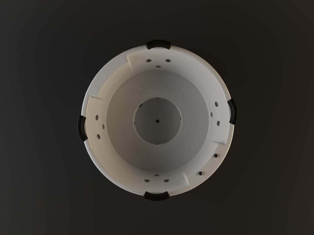 جکوزی 4 نفره گرد مدل asl 555