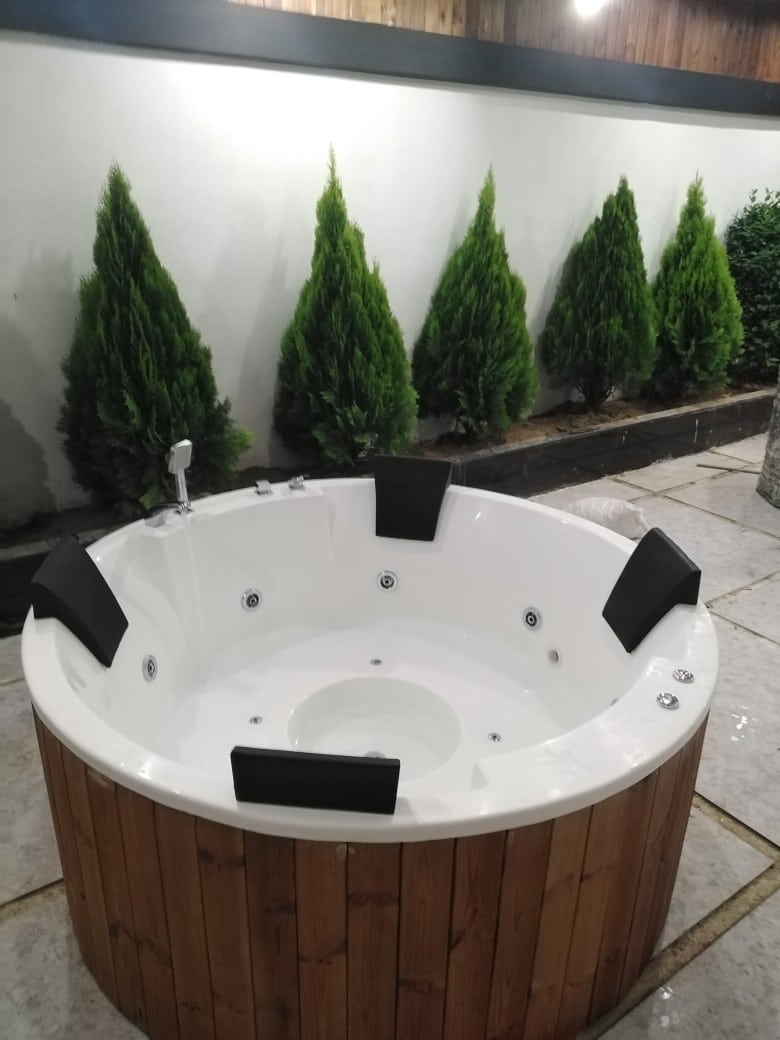 جکوزی 4 نفره گرد مدل asl 555